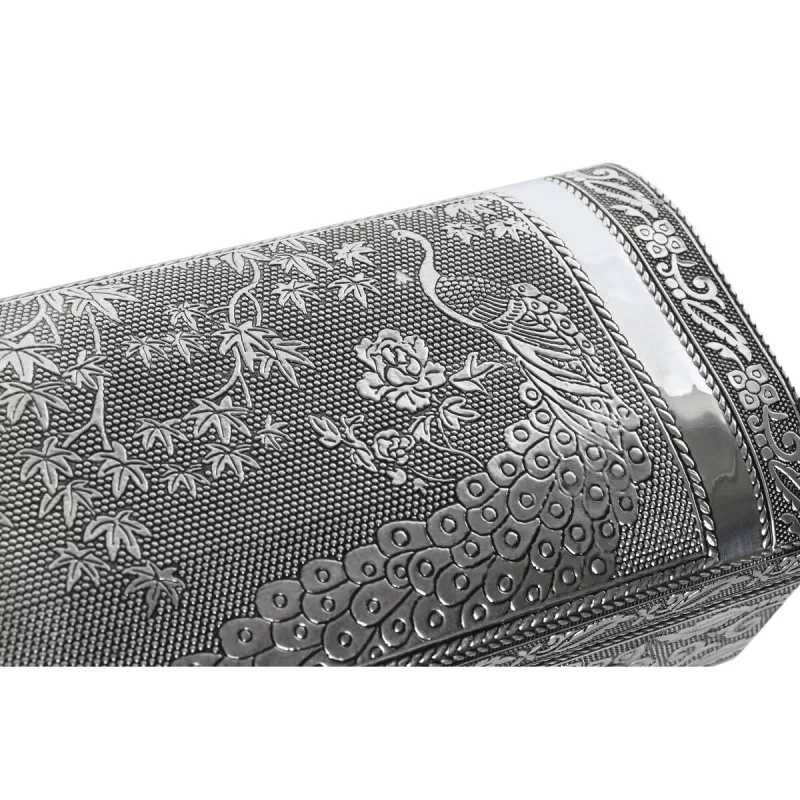 Jewelry box Home ESPRIT Green Silver Wood...