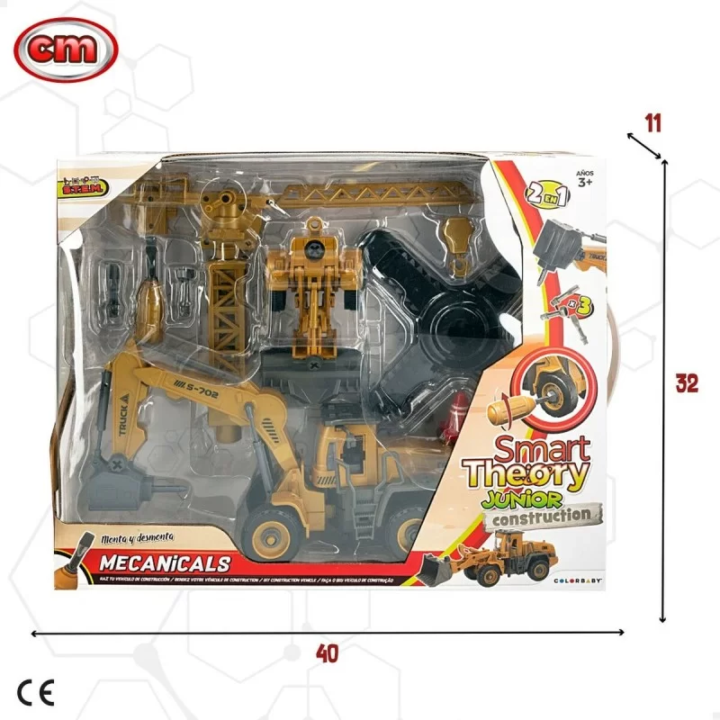 Construction set Colorbaby Construction Work...