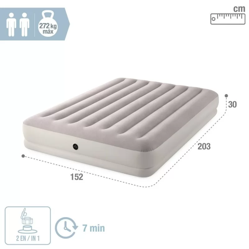 Inflatable Mattress Intex Queen Dura Beam Mid...