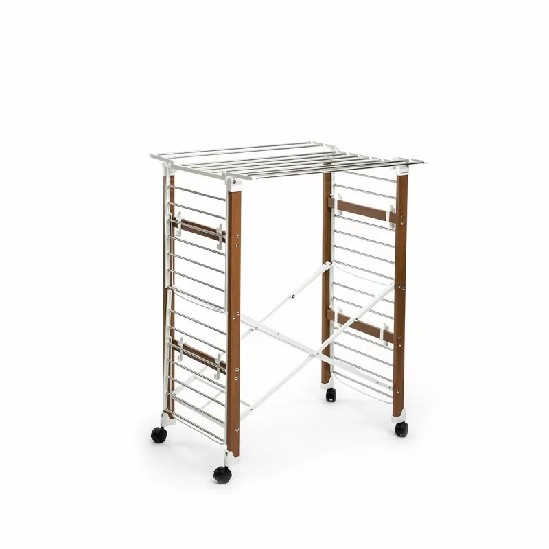 Folding Vertical Clothes Dryer with Wheels...