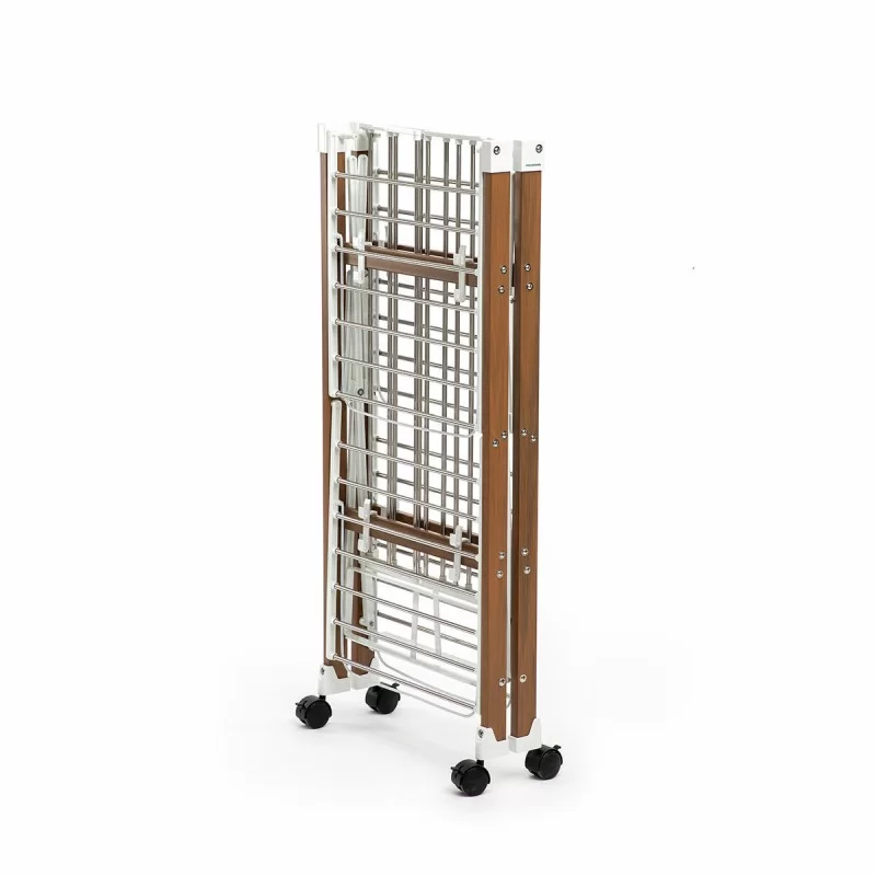Folding Vertical Clothes Dryer with Wheels...