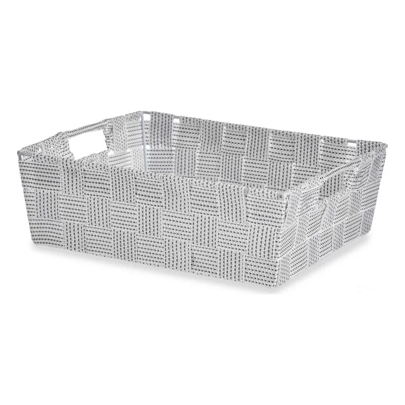 Basket 23 x 8 x 27 cm White 3 L