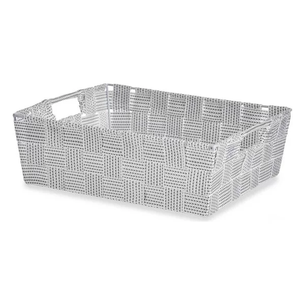 Basket 23 x 8 x 27 cm White 3 L