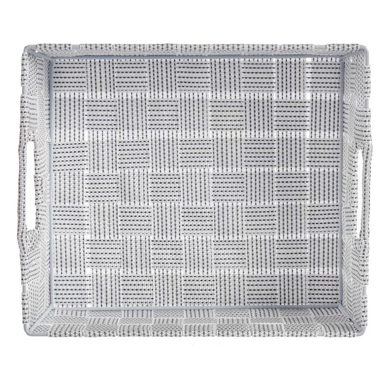 Basket 23 x 8 x 27 cm White 3 L