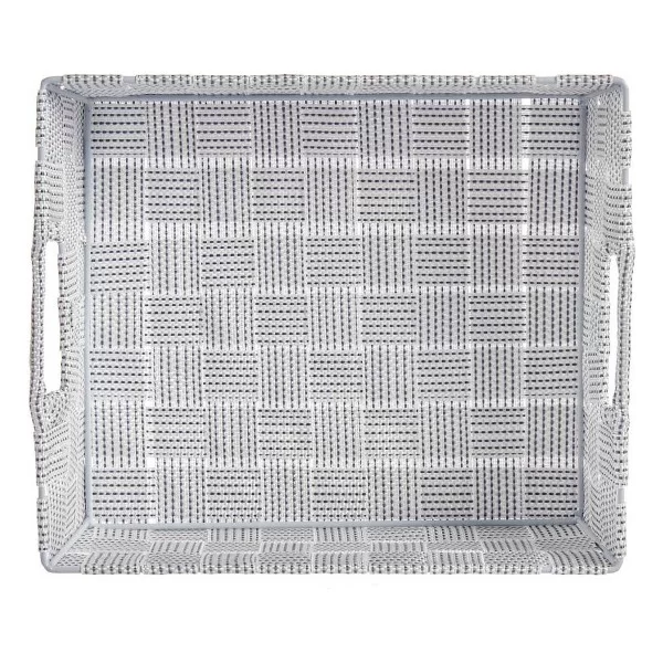 Basket 23 x 8 x 27 cm White 3 L