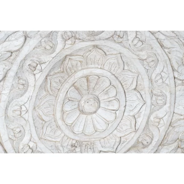 Chest DKD Home Decor White Mango wood Mandala 150 x 43 x 50 cm