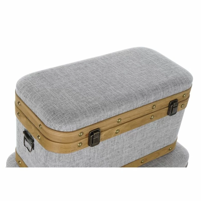 Set of Chests DKD Home Decor 60 x 36 x 34 cm...