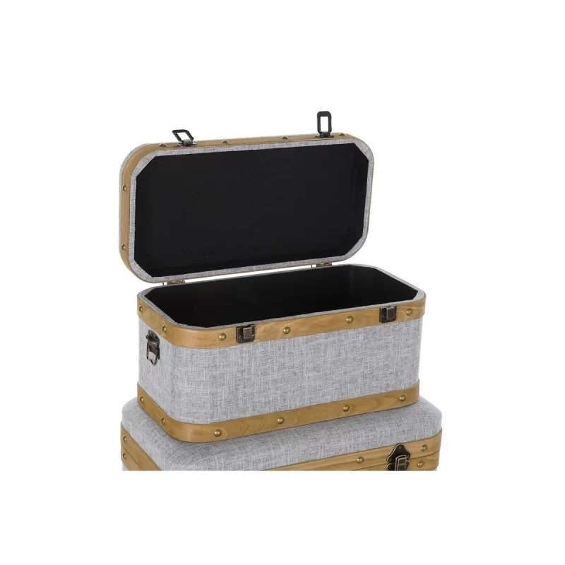 Set of Chests DKD Home Decor 60 x 36 x 34 cm...