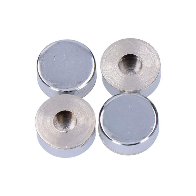 Furniture trim EDM Brass Threaded Ø 18 mm (4 Units)