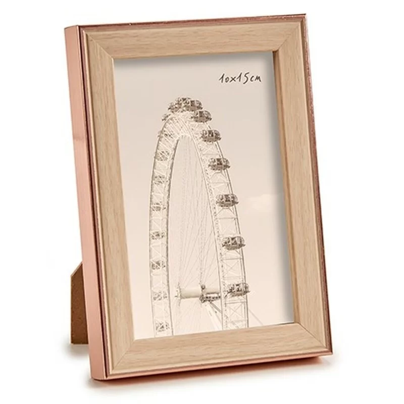 Photo frame Brown Copper Plastic Glass (12,7 x...
