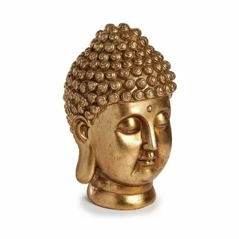 Decorative Figure Buddha Head Golden 14 x 26 x 17 cm (4... 2