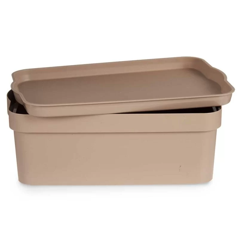Multi-use Box Beige Plastic 6 L (21 x 11 x 32...