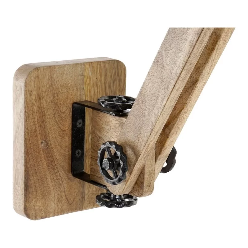 Wall Lamp DKD Home Decor Black Grey Natural...