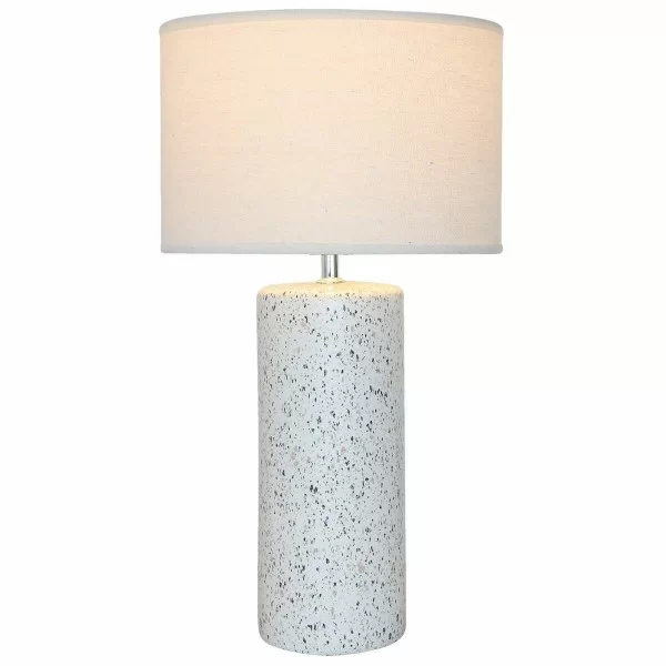 Desk lamp DKD Home Decor White Multicolour Linen Dolomite 25 W 50 W 220 V 42 x 42 x 73,5 cm