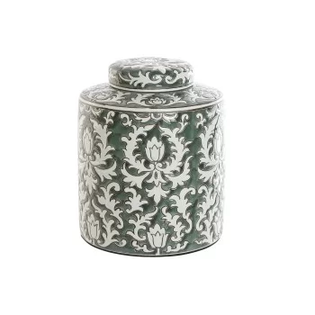 Tibor Home ESPRIT White Green Porcelain 20 x 20 x 25 cm