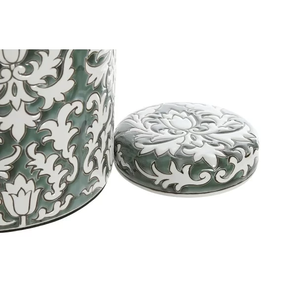 Tibor Home ESPRIT White Green Porcelain 20 x 20 x 25 cm