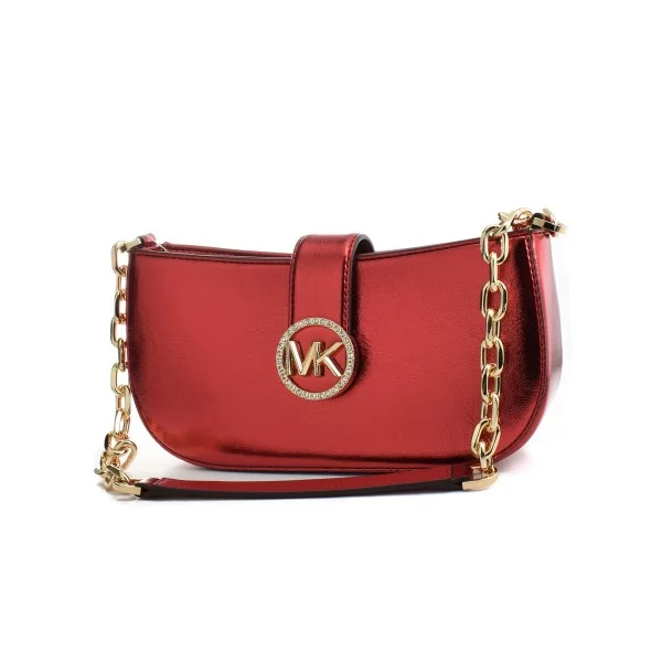Women's Handbag Michael Kors 35H3GNMC1M-CRIMSON Red 24 x 12 x 7 cm