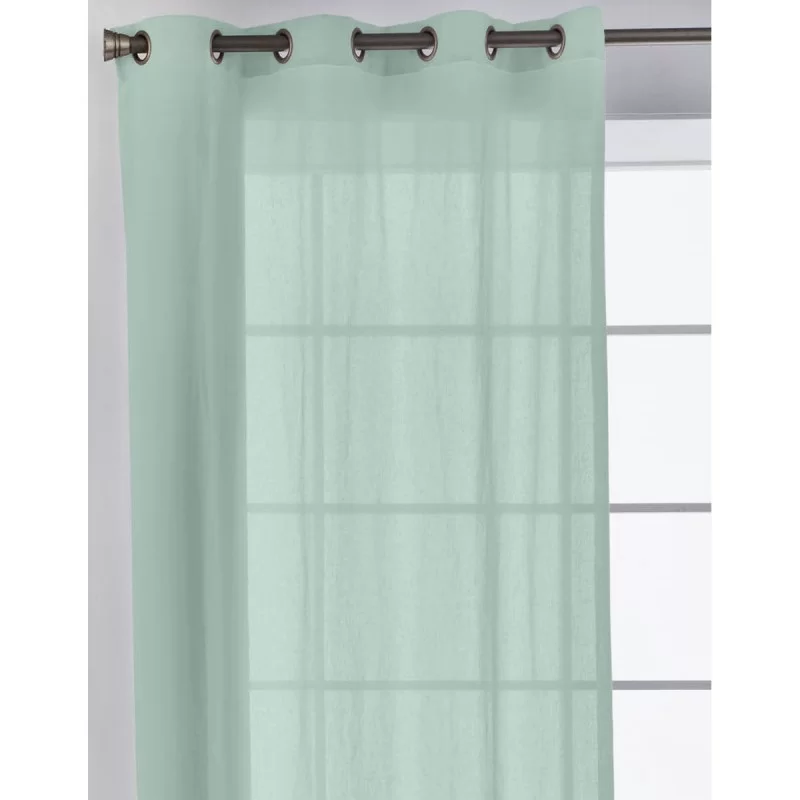 Curtain Naturals Green 140 x 260 cm