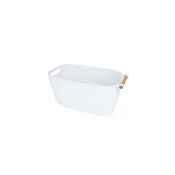 Multi-purpose basket Confortime White Plastic With...