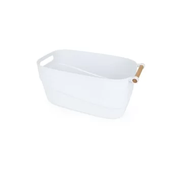 Multi-purpose basket Confortime White Plastic With...