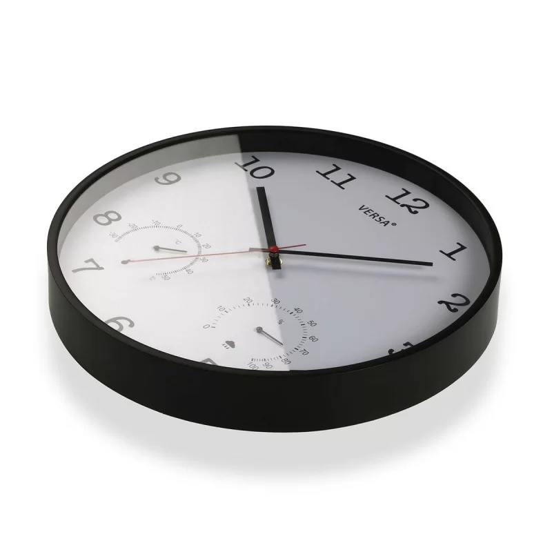 Wall Clock Versa White Plastic 4,3 x 35,5 x...