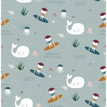 Quilt Cover without Filling Haciendo el Indio Surf 105 x... 2