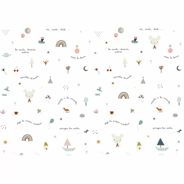 Quilt Cover without Filling Haciendo el Indio Susanita 105 x 190 cm (Single)