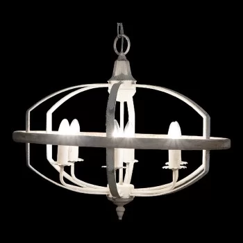 Ceiling Light DKD Home Decor 64 x 64 x 56 cm Fir Metal... 2