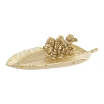 Centerpiece DKD Home Decor Golden Resin 27,7 x 13,4 x 6,5 cm