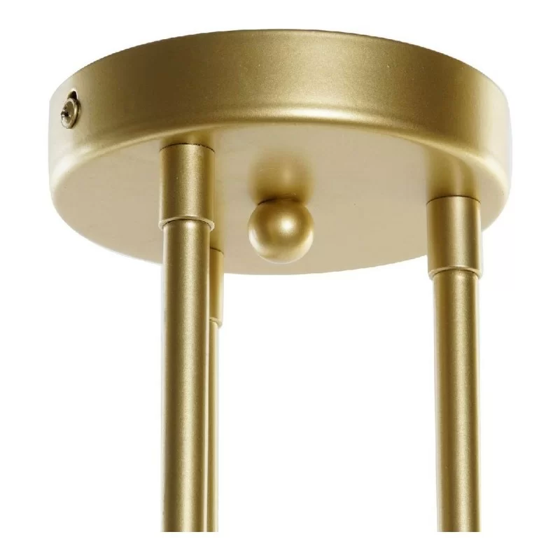Ceiling Light DKD Home Decor White Golden Metal...