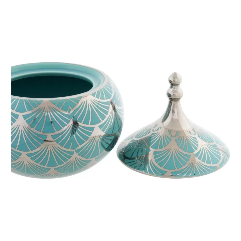 Jewelry box DKD Home Decor Porcelain Turquoise...