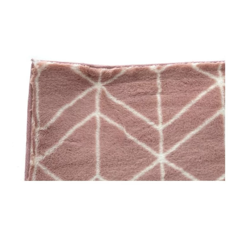 Carpet DKD Home Decor Pink Polyester (60 x 2.4...