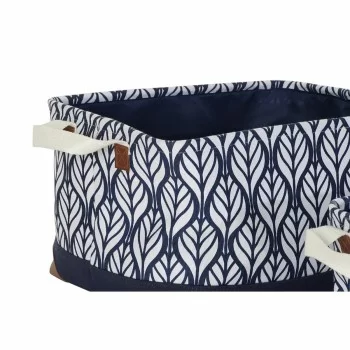 Basket set DKD Home Decor 40 x 30 x 24 cm Grey Brown... 2