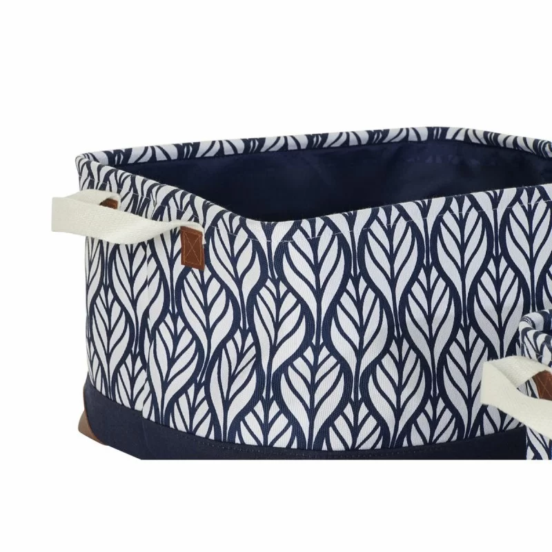 Basket set DKD Home Decor 40 x 30 x 24 cm Grey...