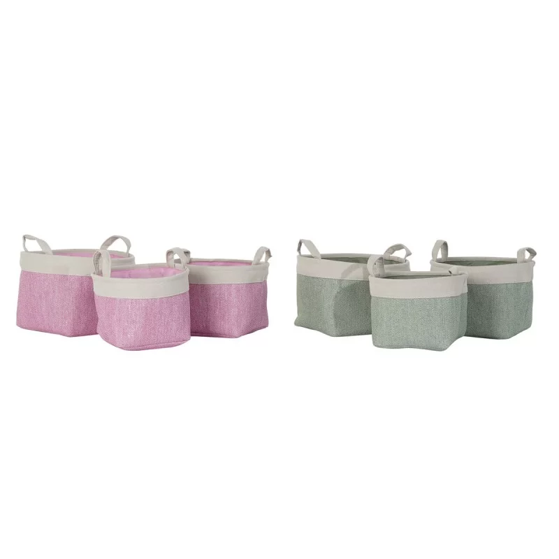 Basket set DKD Home Decor 8424001855797 32 x 32...