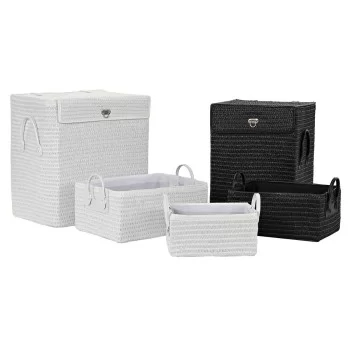 Basket set DKD Home Decor polypropylene (42 x 33 x 50 cm)...