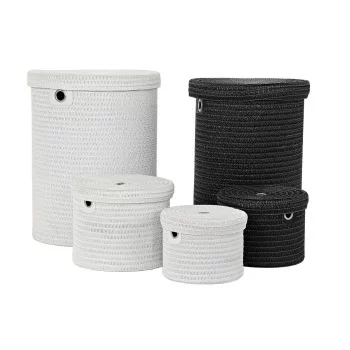 Basket set DKD Home Decor polypropylene (5 pcs) (42 x 42...