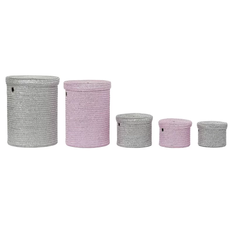 Basket set DKD Home Decor polypropylene (42 x...