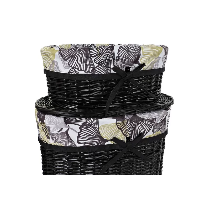 Basket set DKD Home Decor Cotton wicker (51 x...
