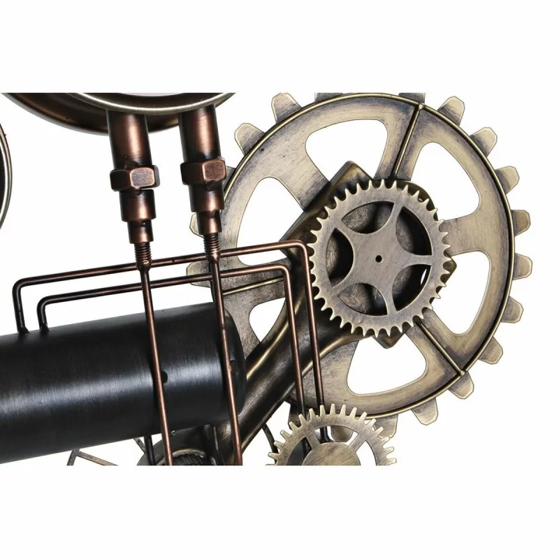 Wall Clock DKD Home Decor 54 x 9 x 56 cm Red...