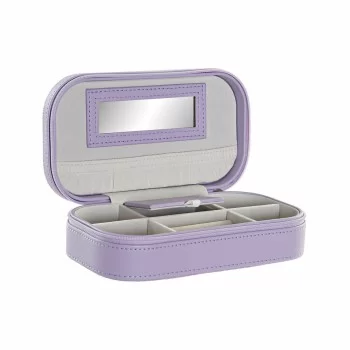 Jewelry box DKD Home Decor 8424001859924 Mirror Lilac... 2