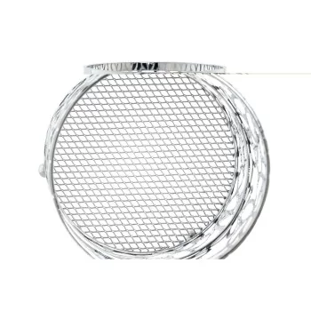 Cutlery Organiser DKD Home Decor Marguerite Silver Metal... 2