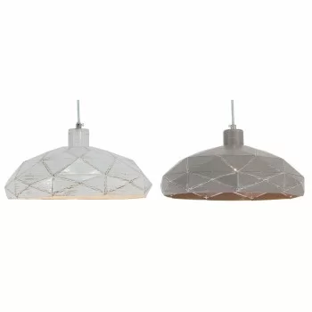 Ceiling Light DKD Home Decor Grey Metal White 220 V 50 W...