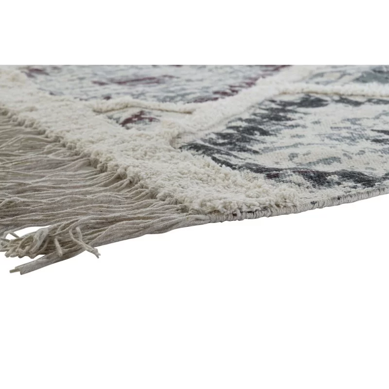 Carpet DKD Home Decor White Red Cotton (200 x...