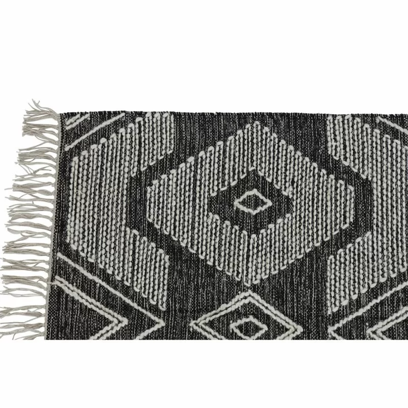 Carpet DKD Home Decor White Black Cotton (200 x...