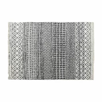 Carpet DKD Home Decor White Grey Polyester Cotton (160 x...