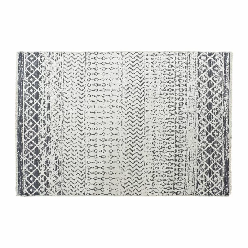 Carpet DKD Home Decor White Grey Polyester...