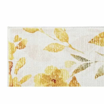 Carpet DKD Home Decor Yellow White Polyester Cotton... 2