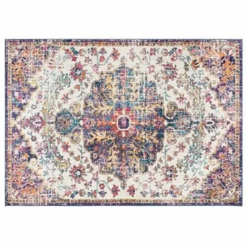 Carpet DKD Home Decor Cotton Multicolour Chenille (120 x...