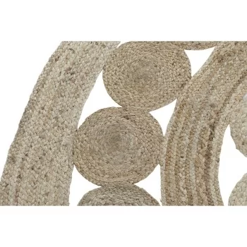 Carpet DKD Home Decor Tropical Jute (200 x 200 x 200 cm) 2